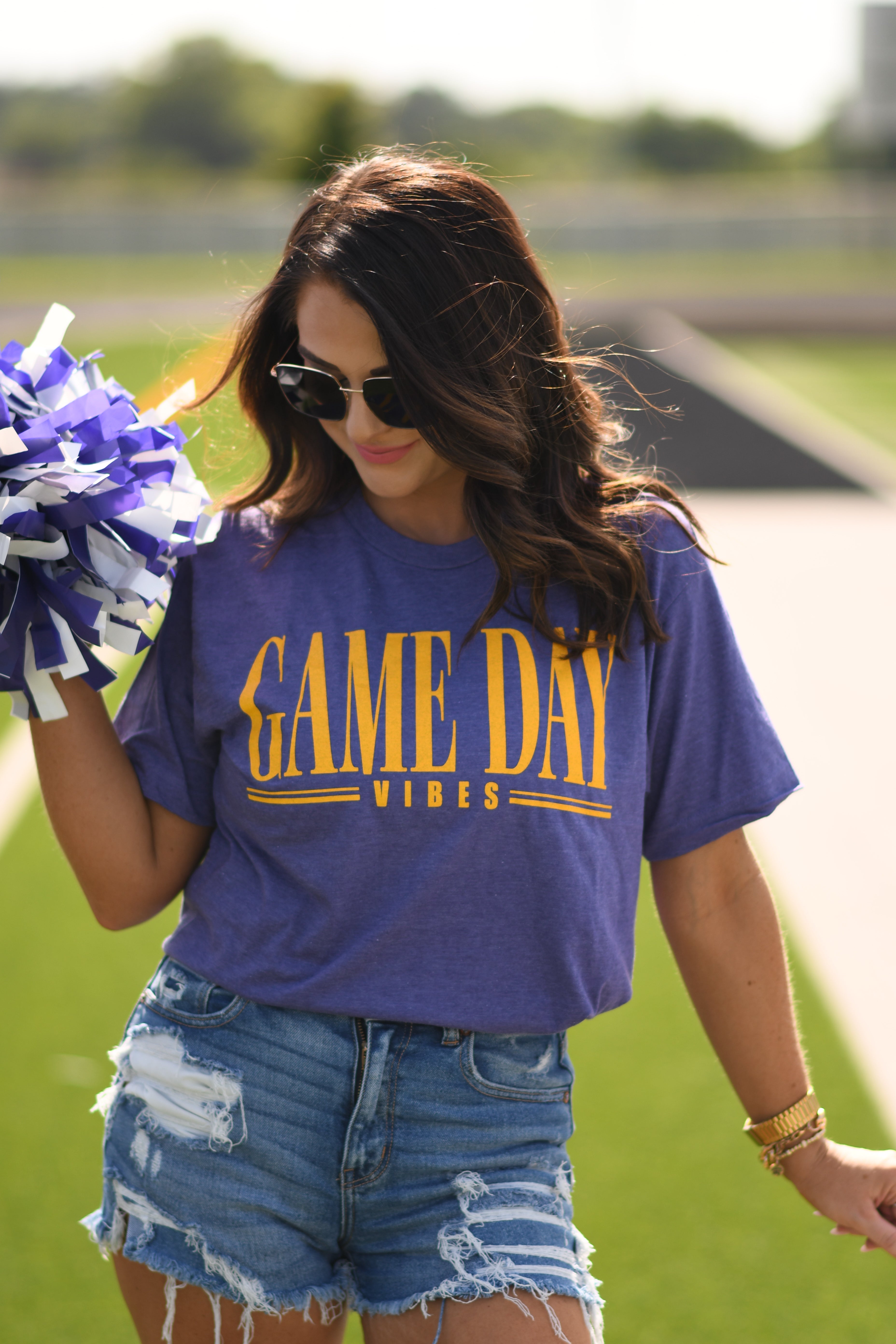 Purples & Gold Game Day Vibes