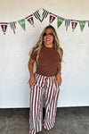Tailgate Stripe Boxer Pants