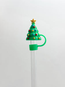 Straw Cover 10MM "Christmas Tree"