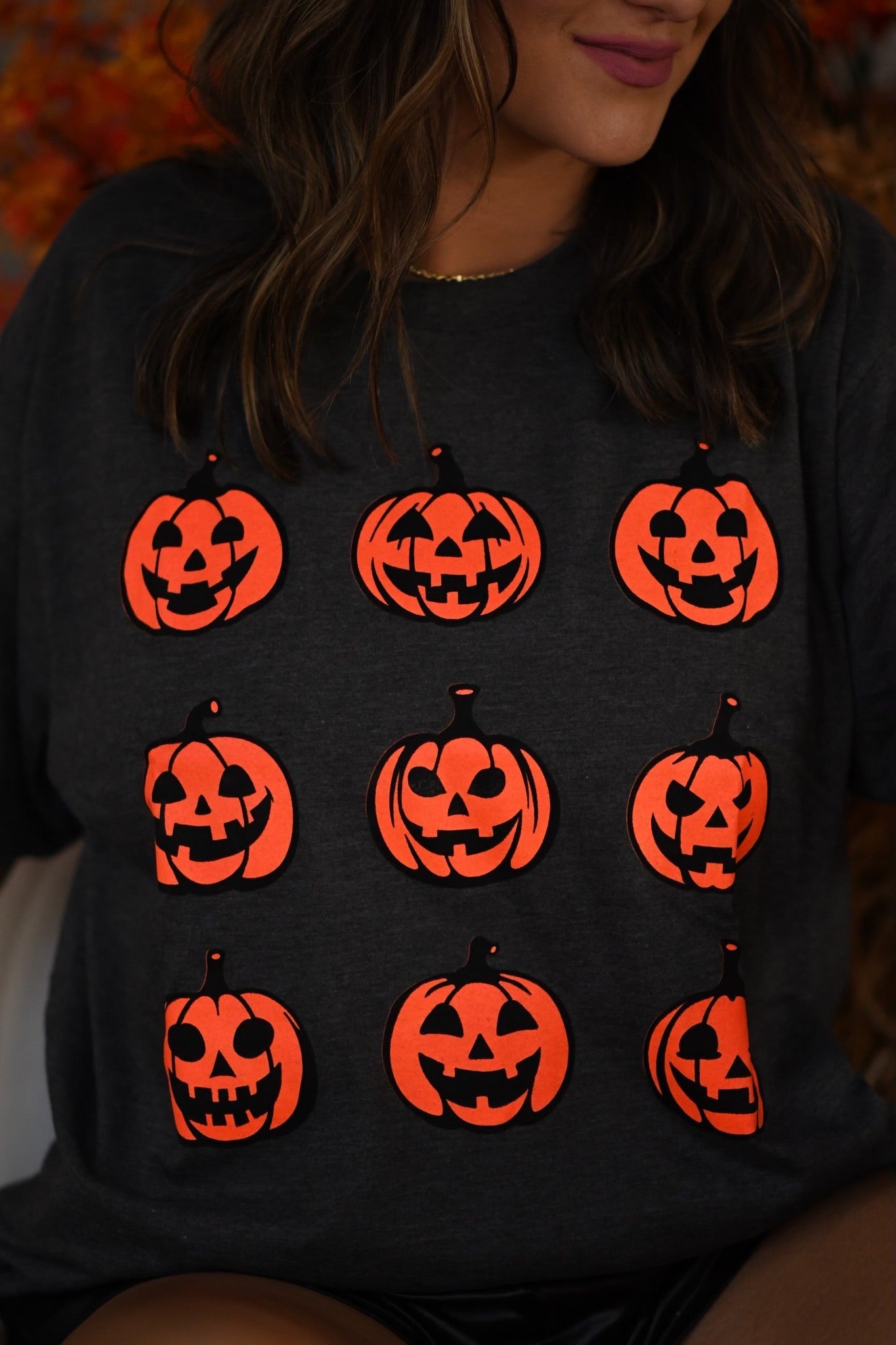 **SALE** RTS Neon Jack-O-Lantern Tee