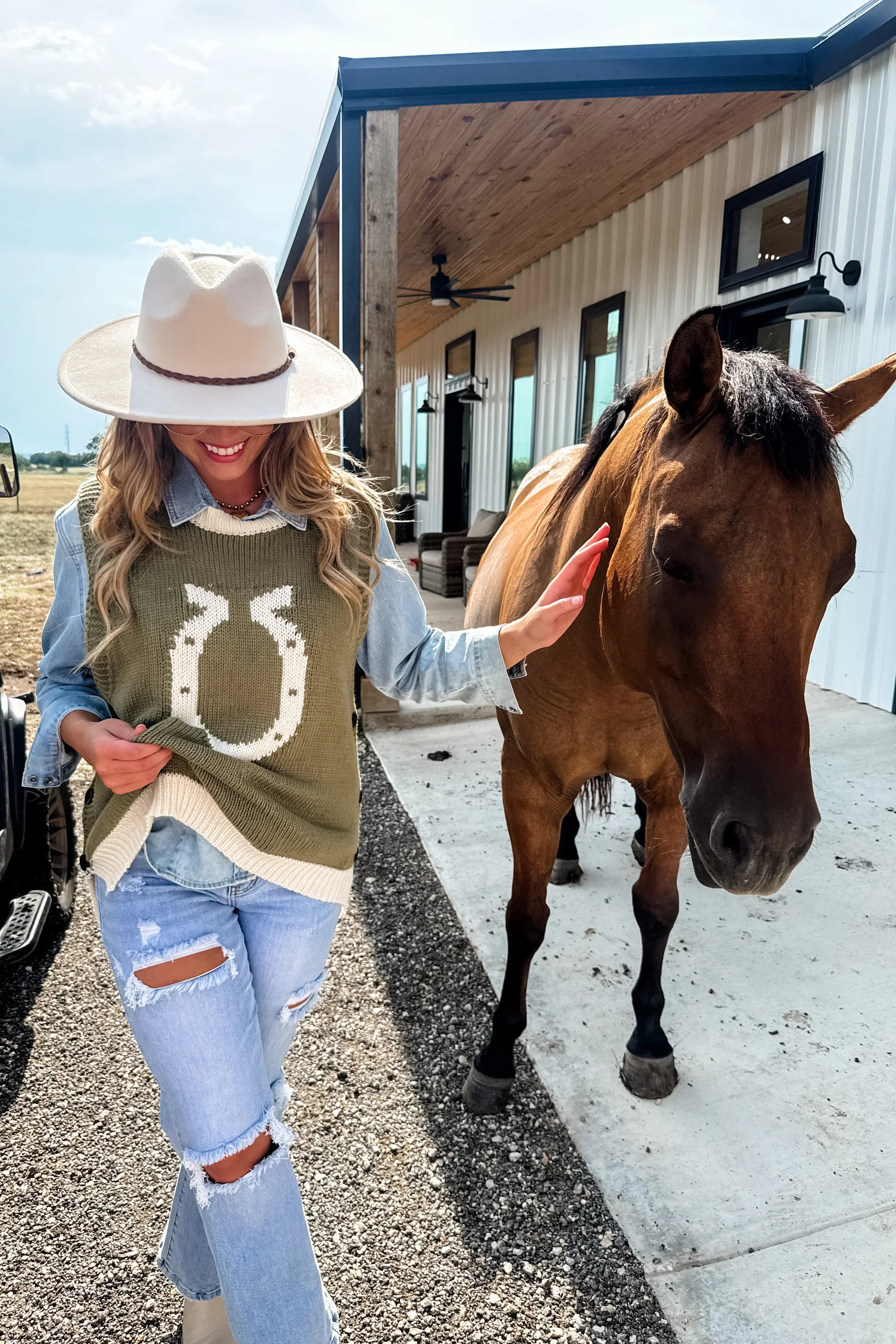 High Class Country Sweater Vest