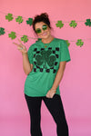 RTS Checkered Shamrock Tee