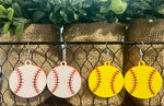 Baseball & Softball Acrylic Earrings