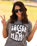Soccer Mama Checkered Tee