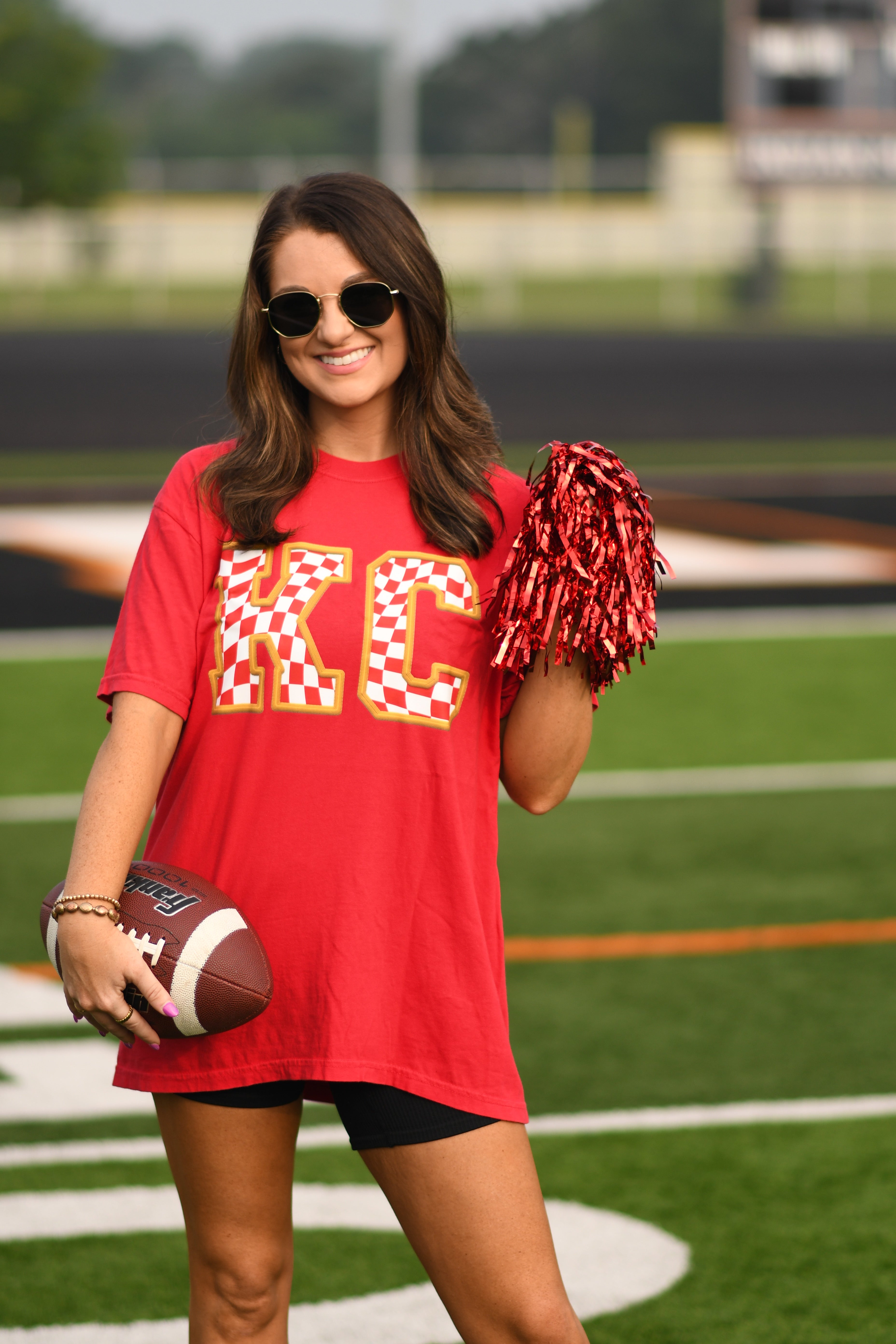 KC Checkered Tee