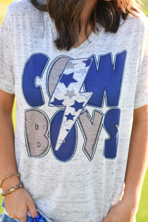 Cowboys Bolt Tee