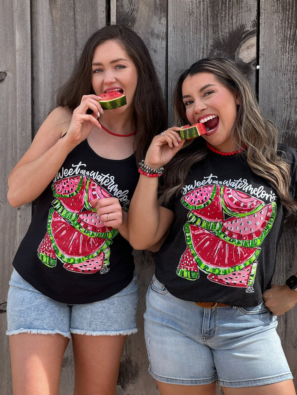 Callie's Sweet as a Watermelon Tee or Tank