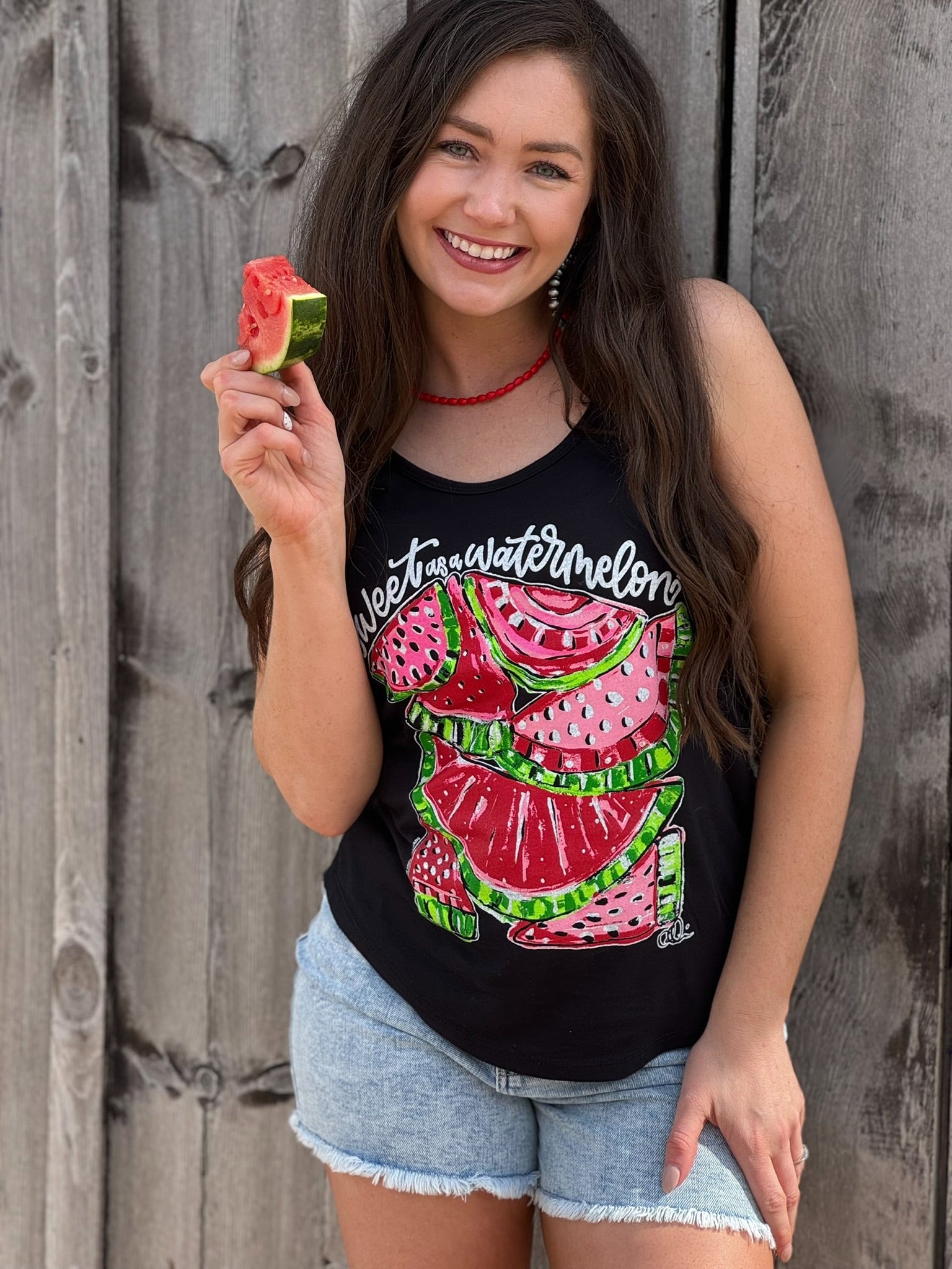 Callie's Sweet as a Watermelon Tee or Tank