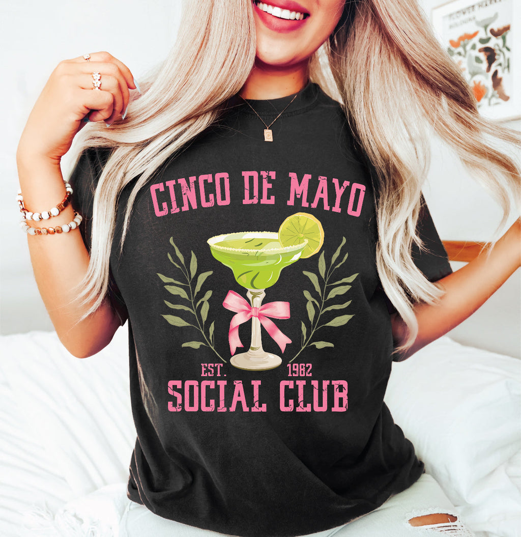 Cinco De Mayo Social Club Tee