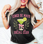 Cinco De Mayo Social Club Tee