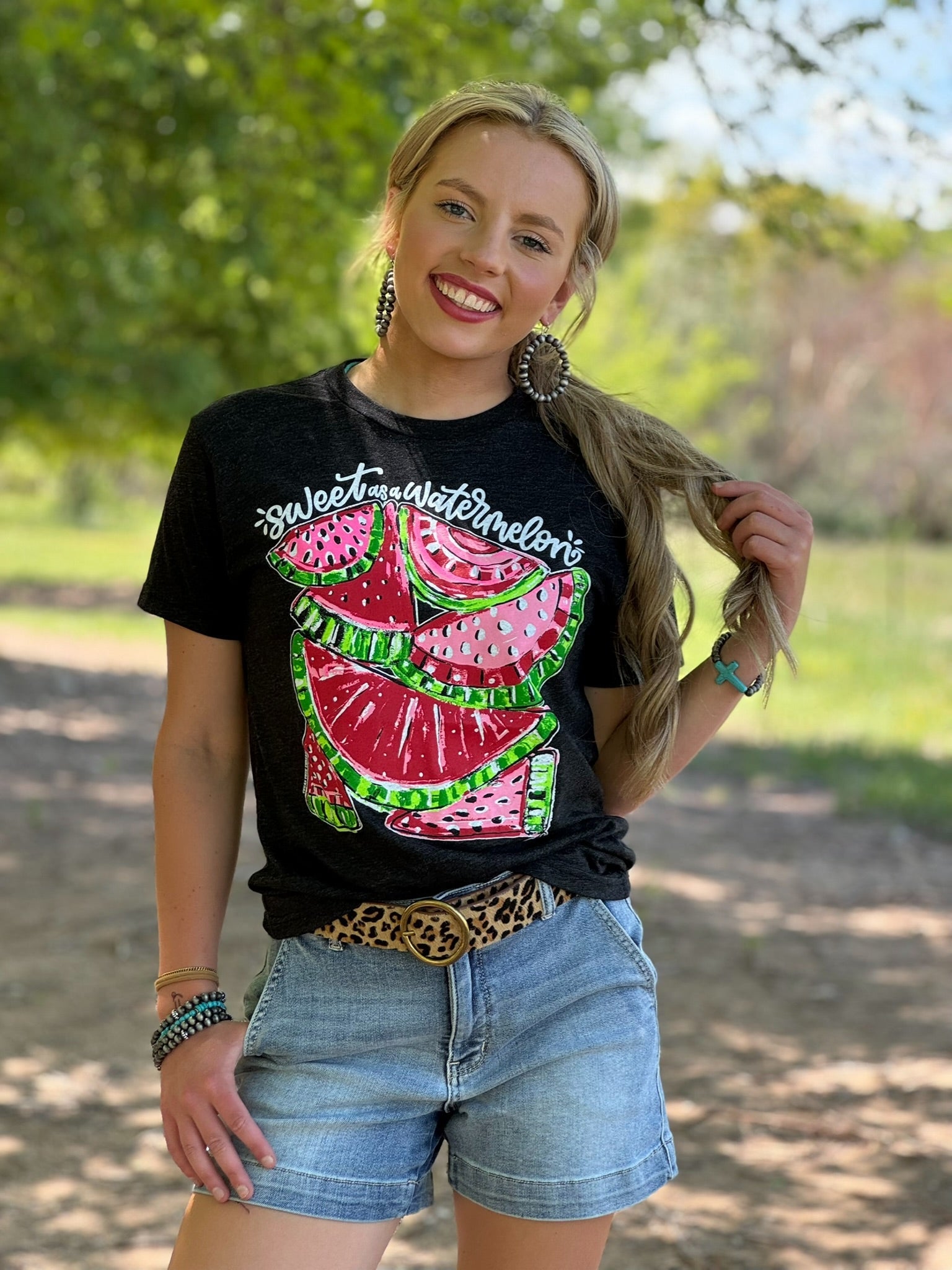Callie's Sweet as a Watermelon Tee or Tank