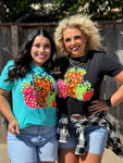 Callie's Neon Pumpkins Tee