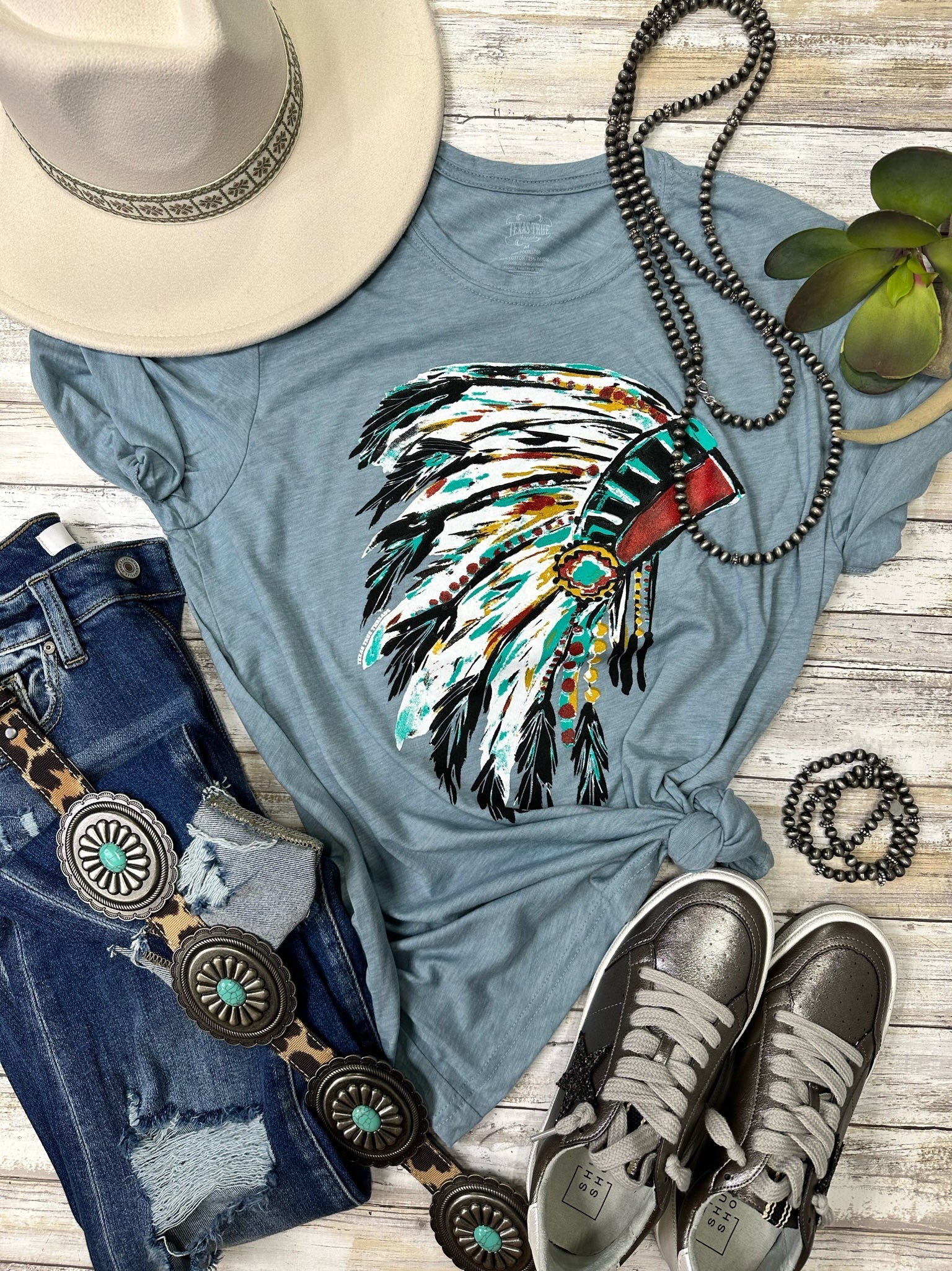 Callie's Watercolor Headdress Tee