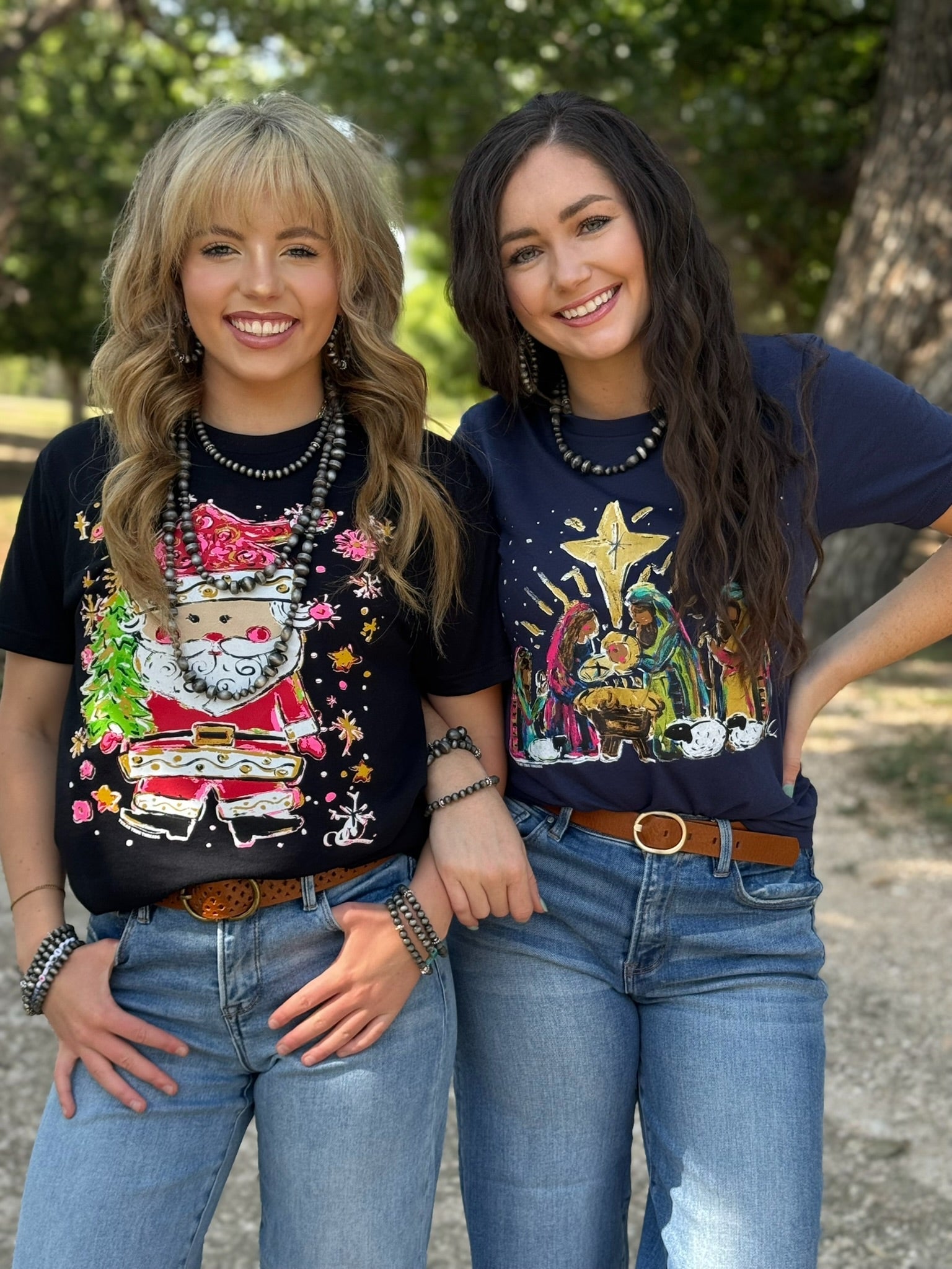 Callie's Nativity Scene Tee & Sweatshirt