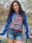 Callie's American Flag Tee