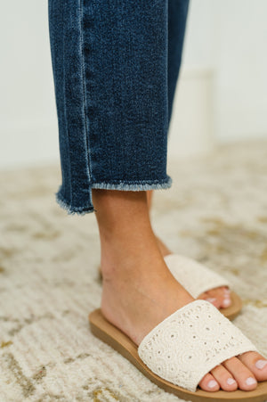 Nova High Waist Dark Wash Kick Flare (Judy Blue)