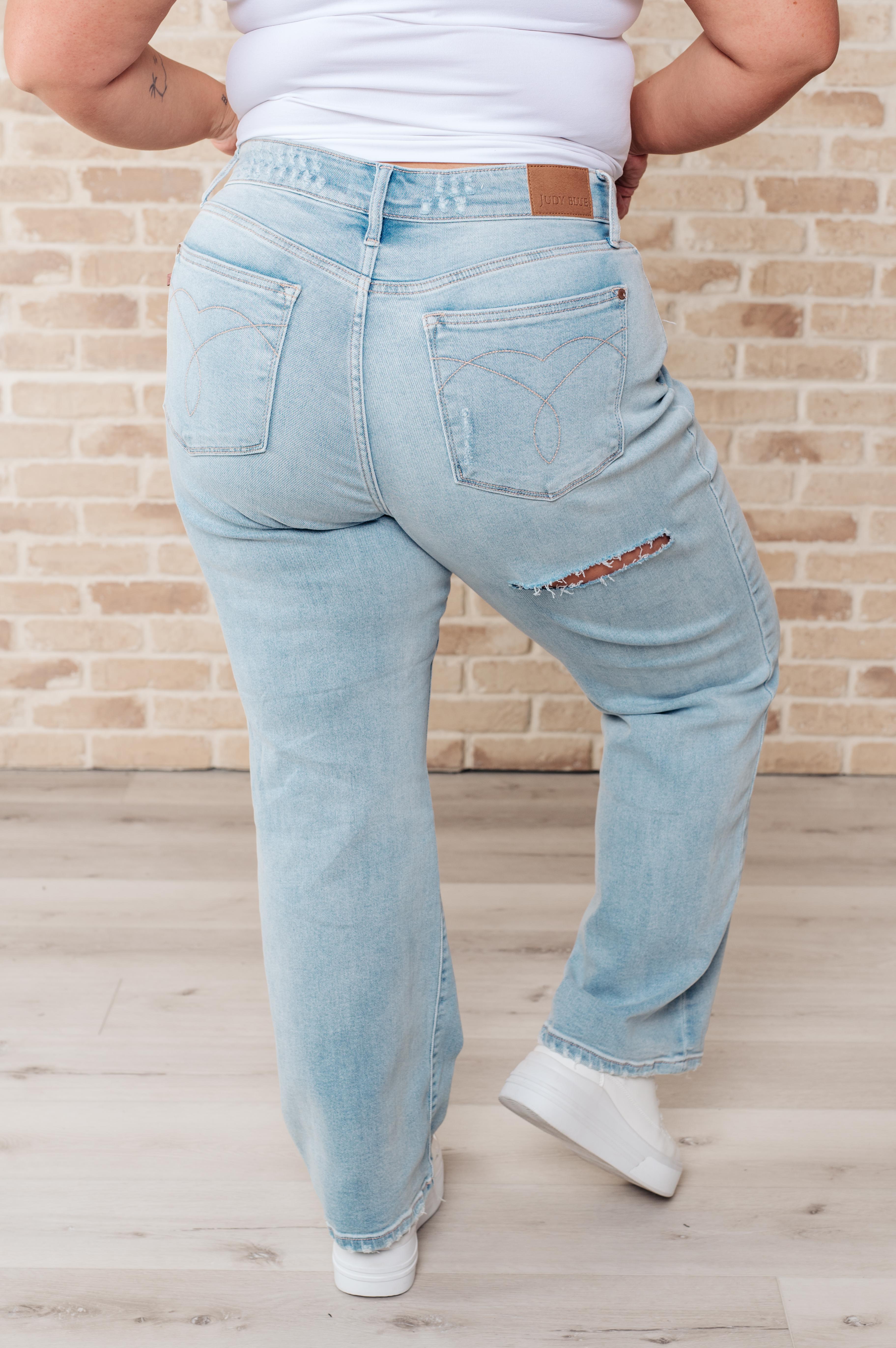 Parker High Rise 90's Straight Jeans (Judy Blue)