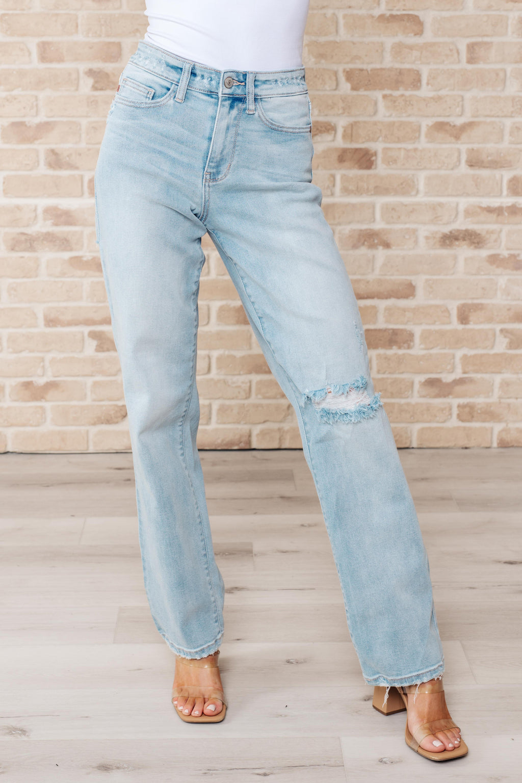 Parker High Rise 90's Straight Jeans (Judy Blue)