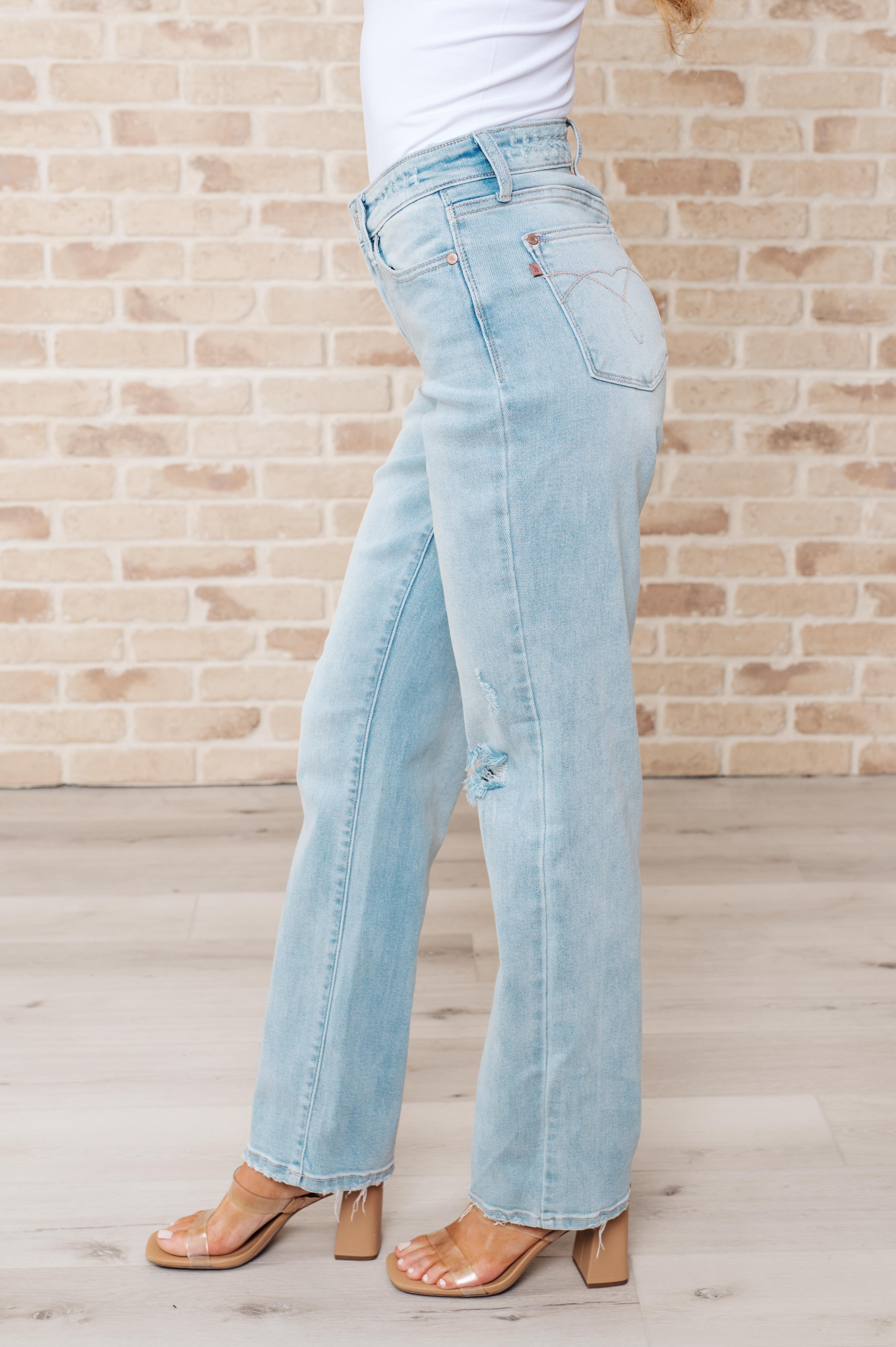 Parker High Rise 90's Straight Jeans (Judy Blue)