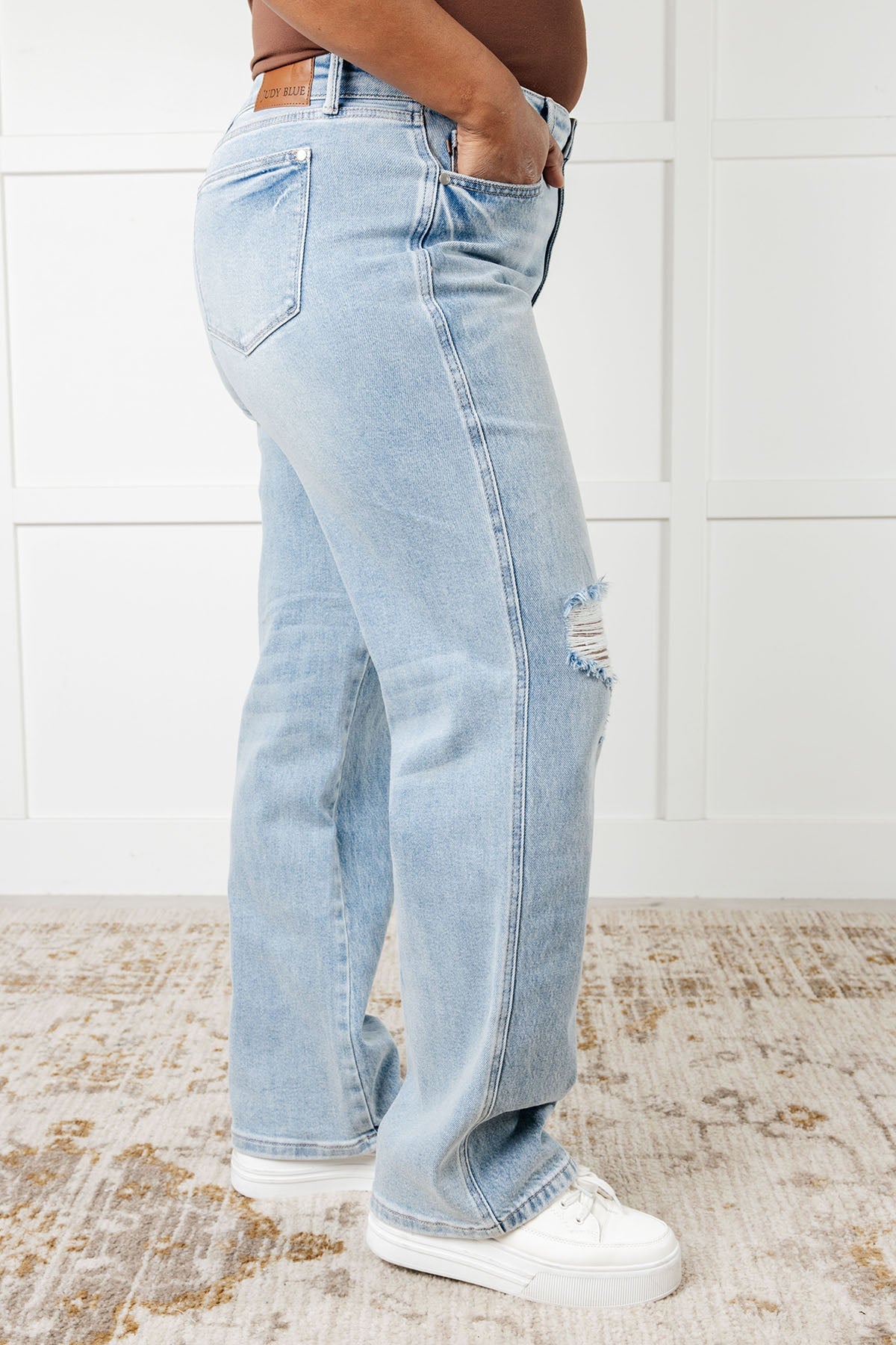 Patricia High Rise Rigid Magic 90's Straight Jeans (Judy Blue)