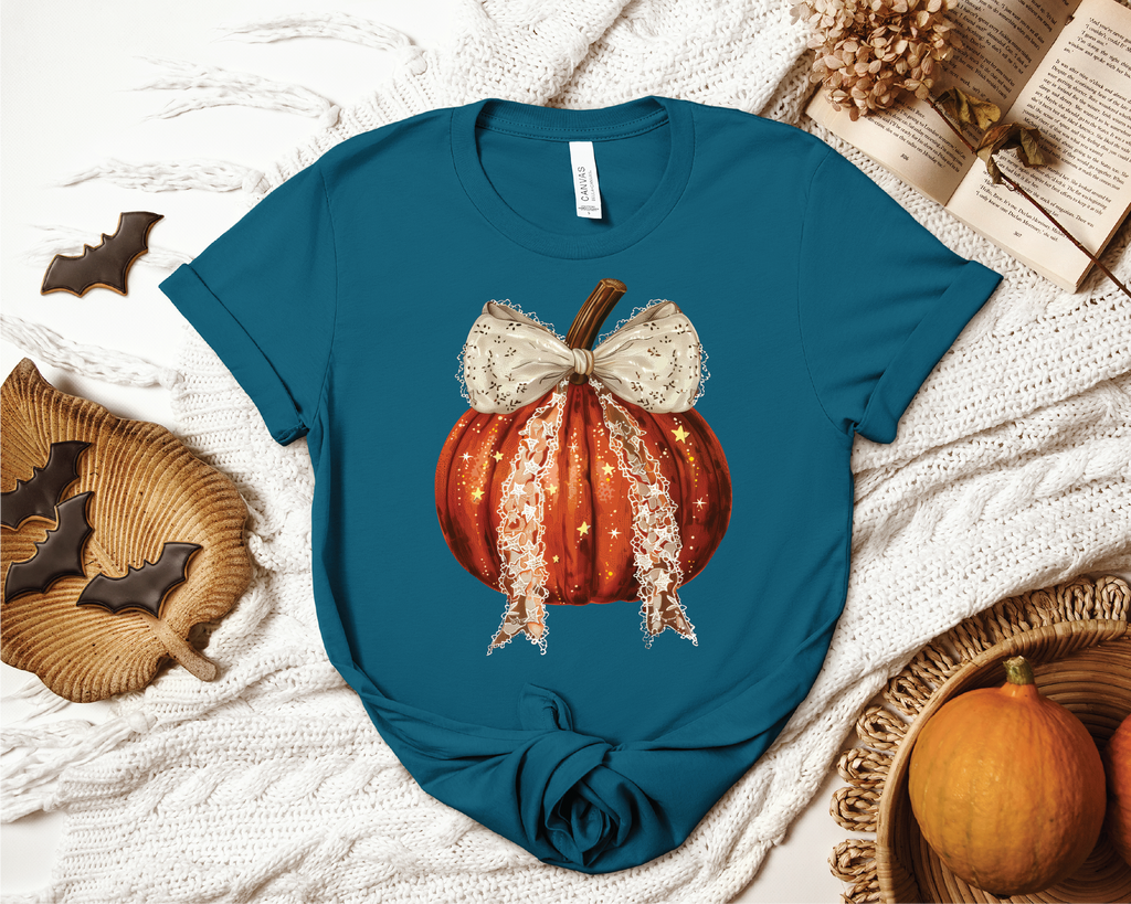 Sparkle Pumpkin Tee