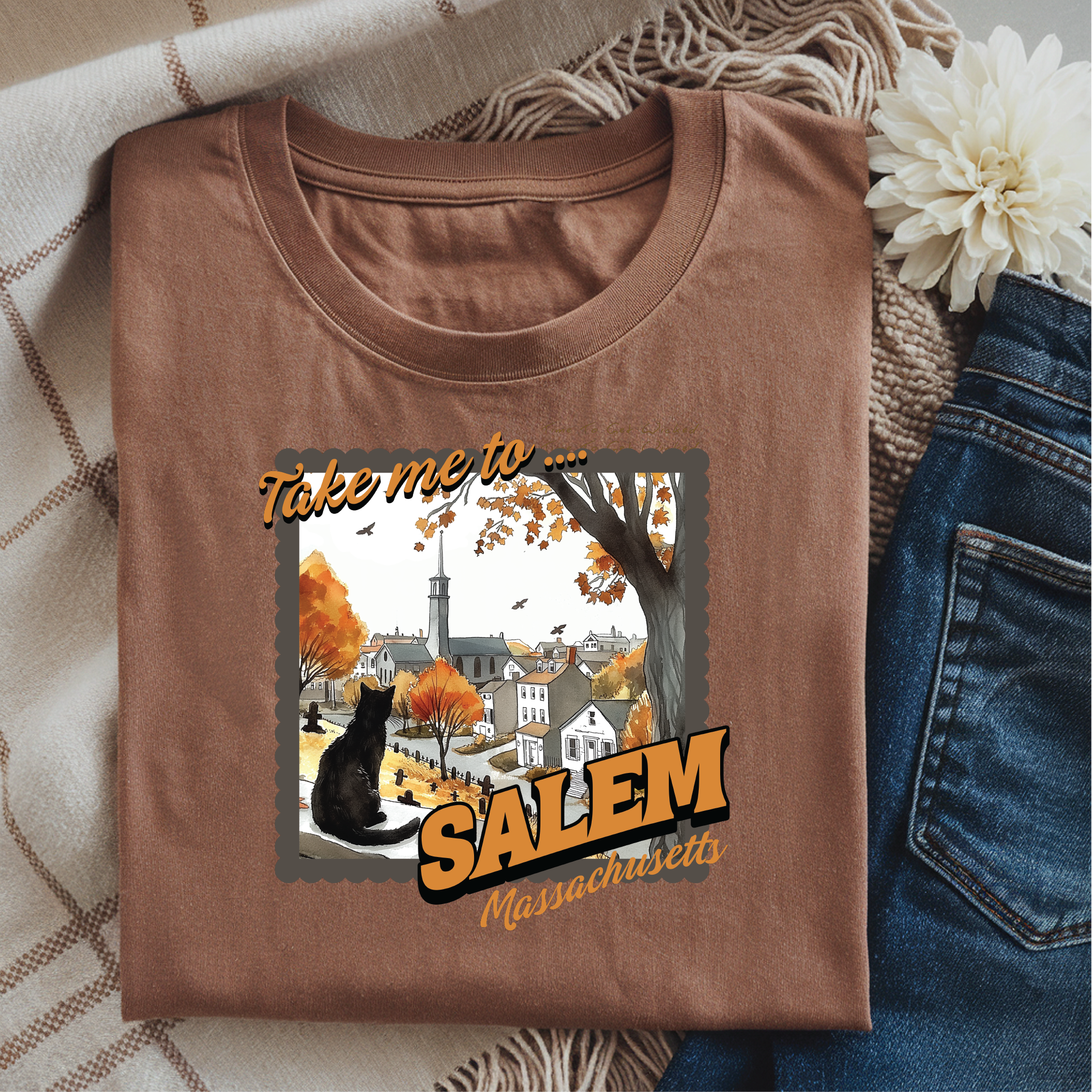 Take Me To Salem- Fall Graphic Tee