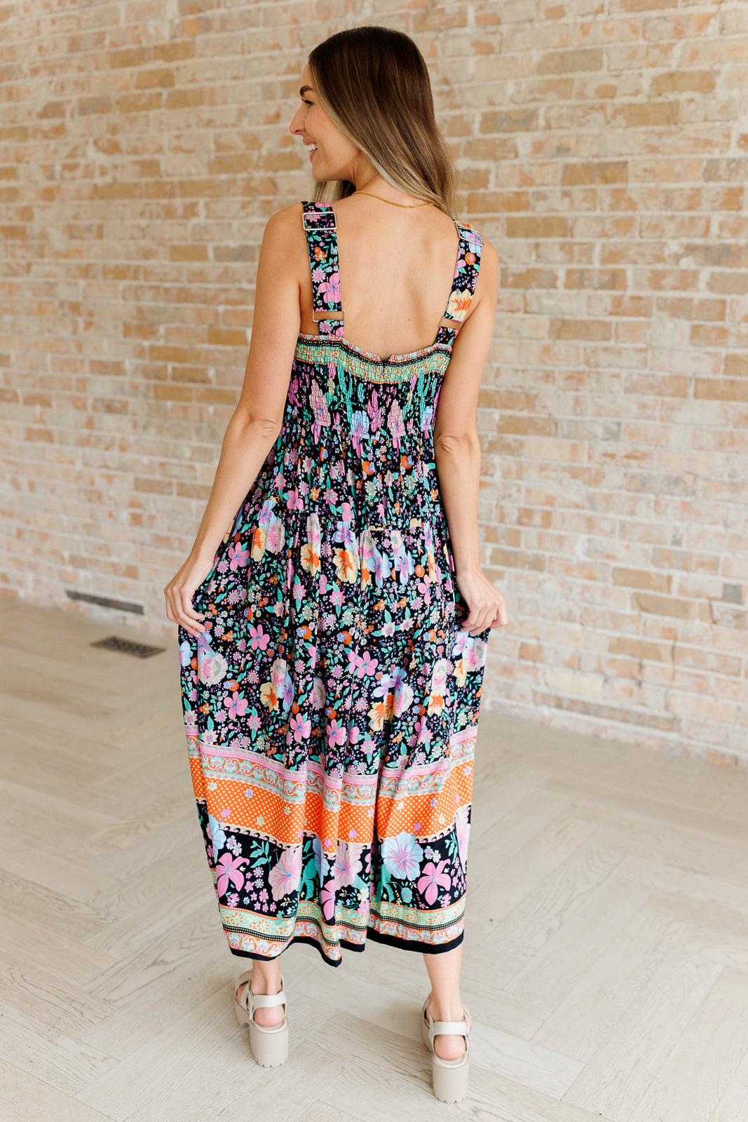 You Can Count On It Floral Summer Dress