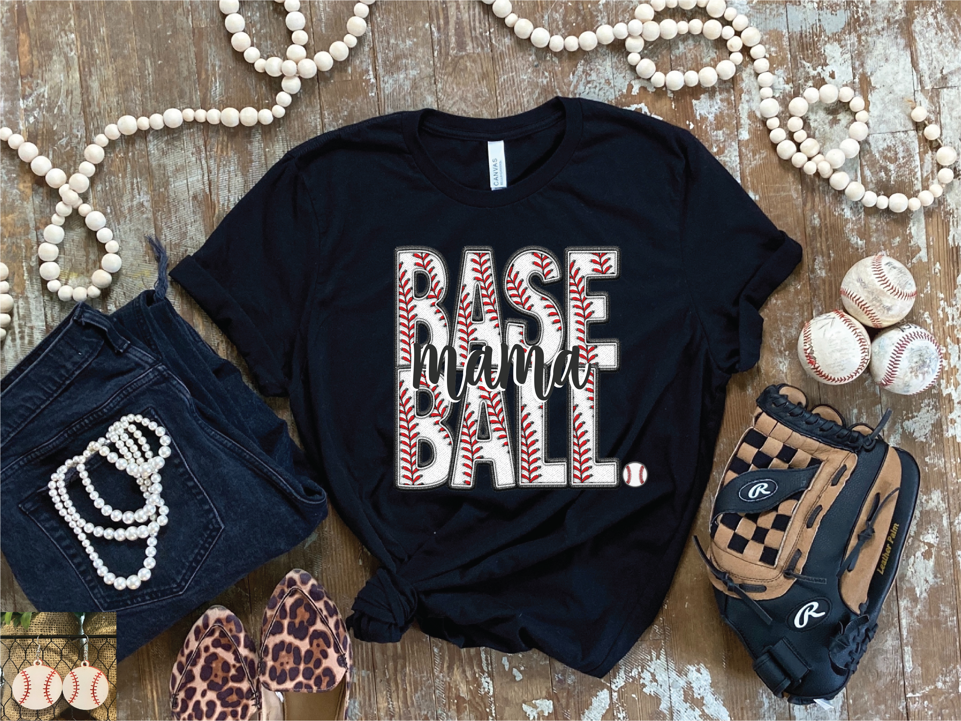 Baseball Mama Tee