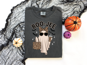 Boo-jee Leopard Ghost- Graphic Tee