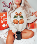 Gingham Pumpkins Tee or Sweatshirt