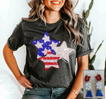 Glitter Stars (Glitter Look) Tee