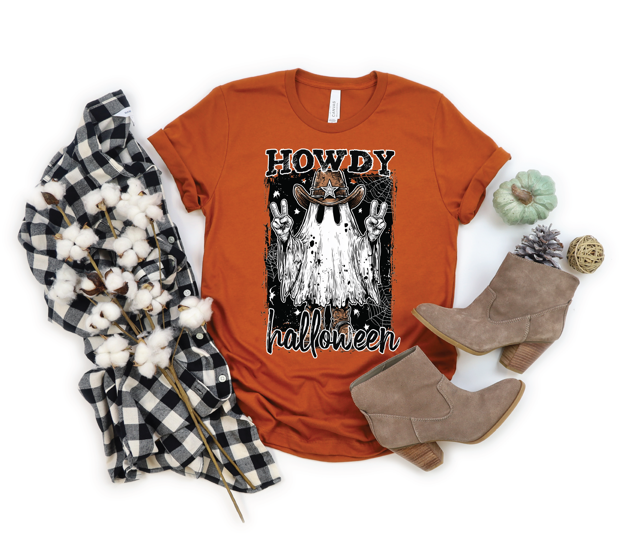 Howdy Halloween- Fall Graphic Tee