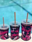 Cold Coffee Holder "All The Colors Pink"