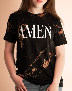 Amen Bleached Tee