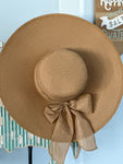 Farrah Floppy Hat "Beige"