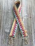 Crossbody Guitar Strap "Rainbow Feels"