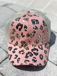 Trucker Hat "Peachy Gold Leopard"