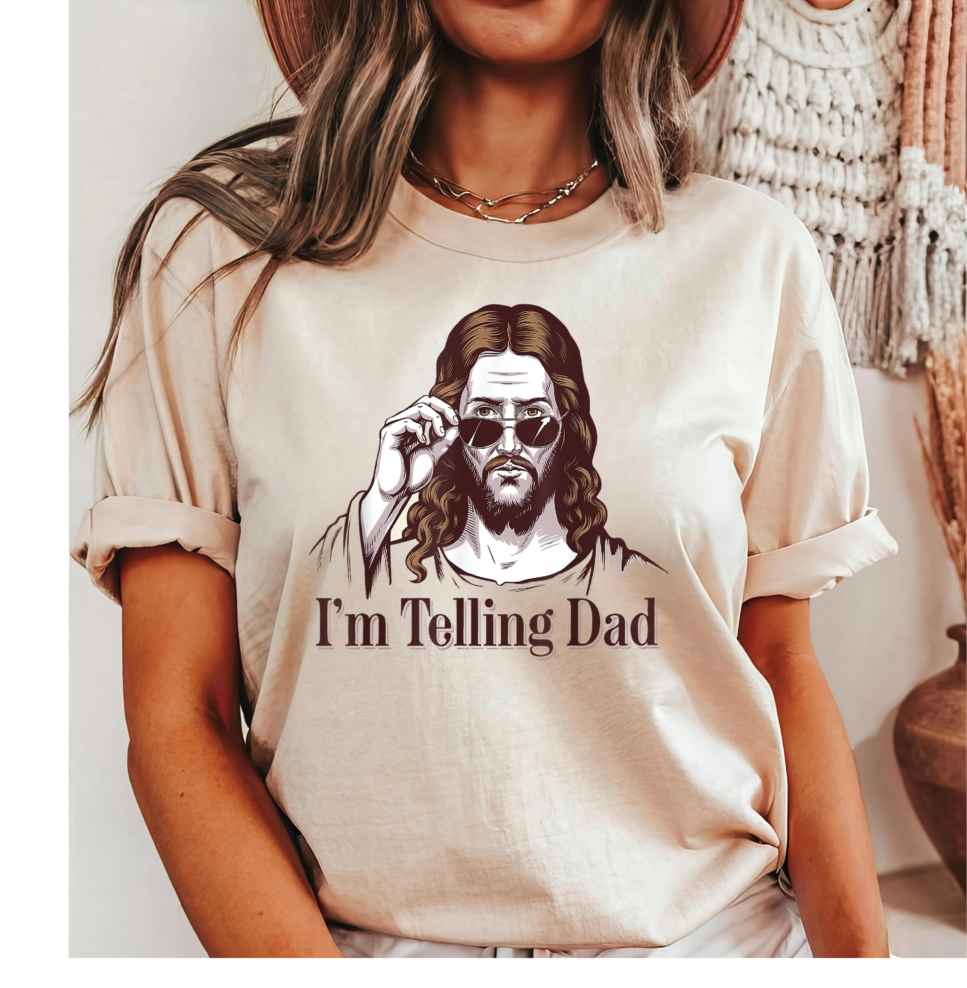 I'm Tellin' Dad Graphic Tee