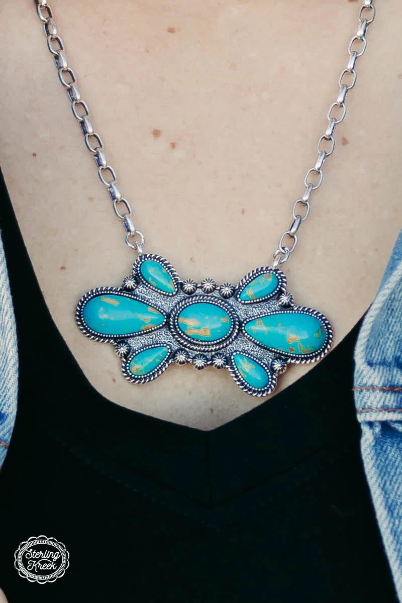 Bullseye Necklace (Sterling Kreek)