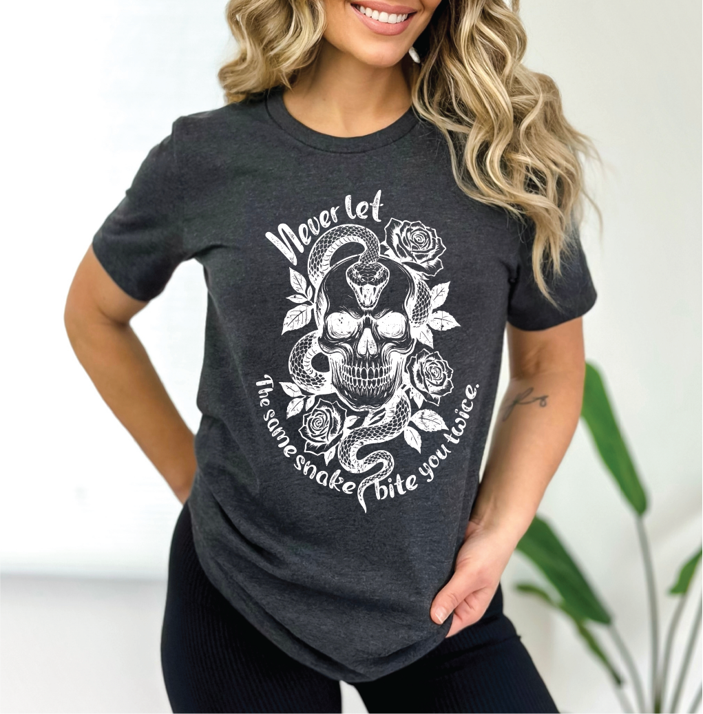 Never Let The Same Snake Tee