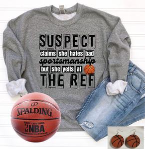 Suspect Tee or Sweatshirt