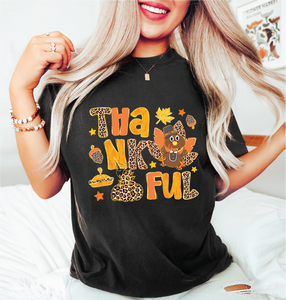 Thankful Leopard Tee or Sweatshirt (DEAL OF THE DAY)
