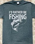 I'd Rather be Fishing Tee (Delta)