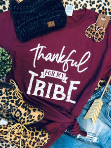 Thankful For My Tribe Tee (Delta)