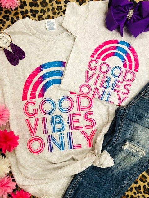 Good Vibes Only Tee (Delta)
