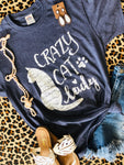 Crazy Cat Lady Tee (Delta)