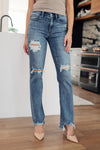 O'Hara Destroyed Straight Jeans (Judy Blue)