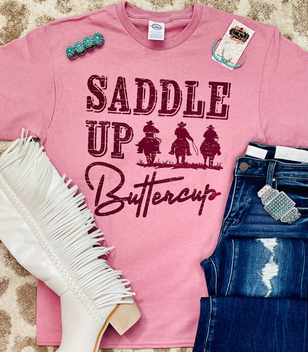 Saddle Up Buttercup Tee (Delta)