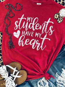 My Students Have My Heart Tee (Delta)