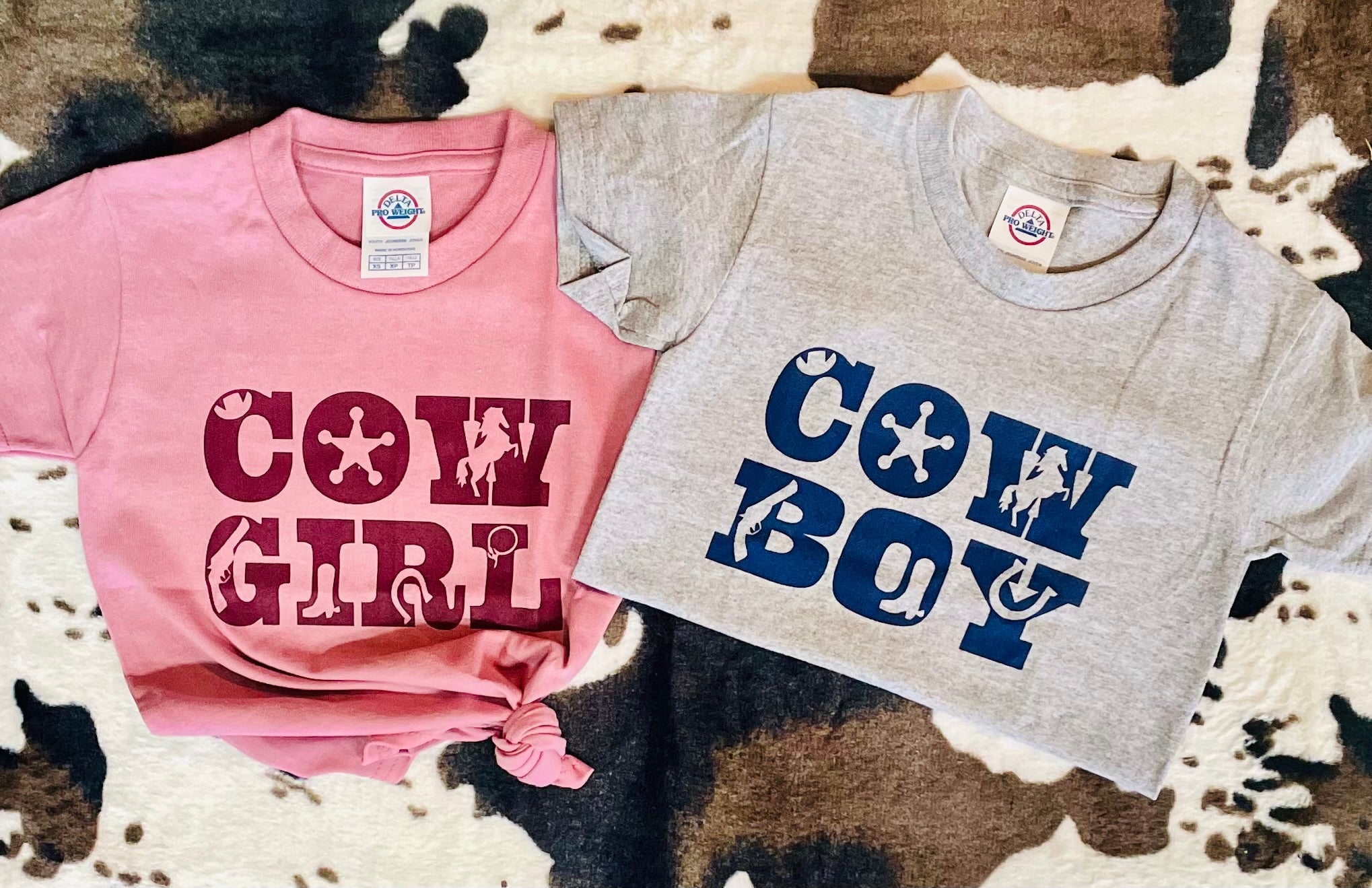 Cowgirl or Cowboy Tee - Youth (Delta)